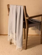 Bamboo Herringbone Tassel Throw - Image 2