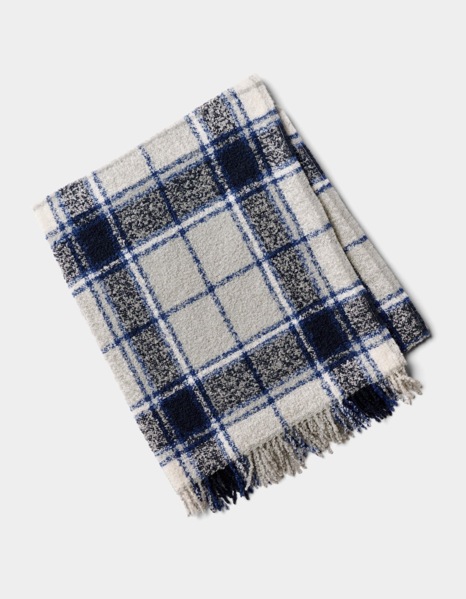 251045_AlpacaBoucleThrow_EclipsePlaid_AltSilo_9c9c37a4-ac34-495e-8589-3cf8d3785d81 Alpaca Boucle Throw - Image 1