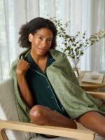Bamboo Herringbone Tassel Throw - Image 29