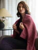 Bamboo Herringbone Tassel Throw - Image 36