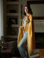 Bamboo Herringbone Tassel Throw - Image 24