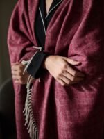 Bamboo Herringbone Tassel Throw - Image 37