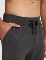 Men's Bamboo Stretch-Knit Short Sleeve Tee & Pant Pajama Set - Image 7